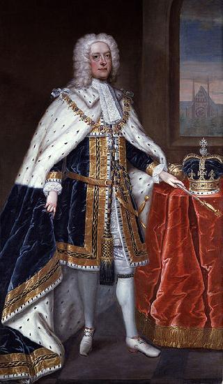 unknow artist Portrait of King George II